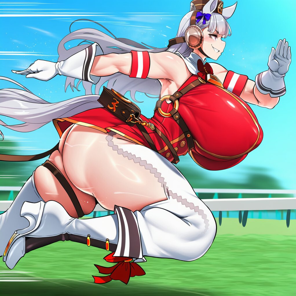 1futa, ai generated, ass, big ass, breasts, curvaceous, curvaceous ass, curvaceous body, curvaceous figure, curvaceous futa, curvaceous hips, curvaceous thighs, curvy, curvy body, curvy figure, curvy hips, curvy thighs, futanari, gold ship (umamusume), huge ass, huge breasts, intersex, large ass, thick, thick ass, thick butt, thick hips, thick legs, thick thighs, umamusume, umamusume pretty derby, voluptuous, voluptuous futa, waifu