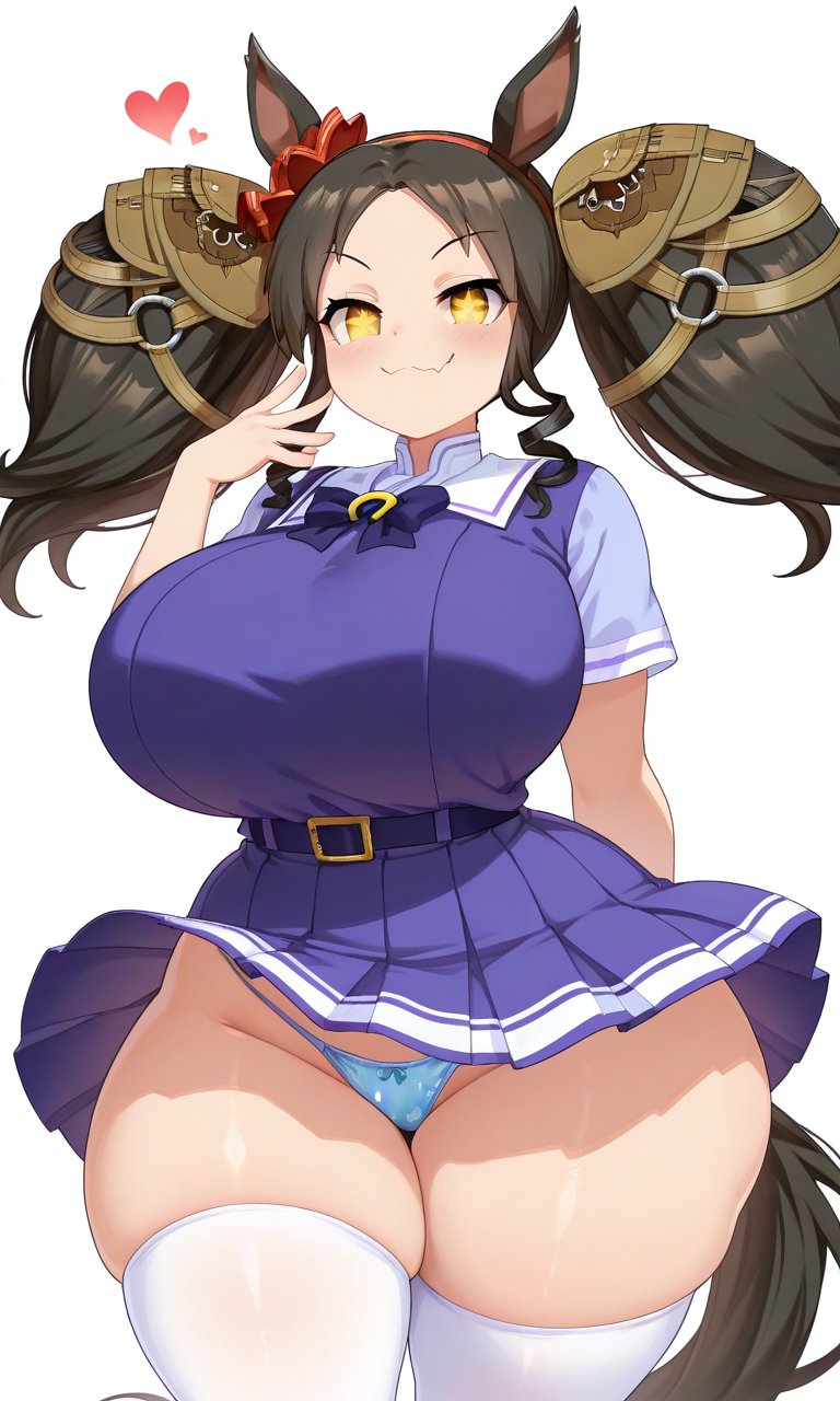 1girls, ai generated, ass, big ass, big breasts, big thighs, breasts, chest, curvaceous, curvy, curvy figure, daidouji (artist), daidoujipv, digital media (artwork), enormous ass, enormous breasts, fat ass, female, gigantic ass, gigantic breasts, hips, hourglass figure, huge ass, huge breasts, huge thighs, large ass, large breasts, large thighs, legs, marvelous sunday (umamusume), massive ass, massive breasts, mature, mature female, slim waist, thick, thick ass, thick hips, thick legs, thick thighs, thighs, umamusume, umamusume pretty derby, voluptuous, waist, wide ass, wide hips, wide thighs