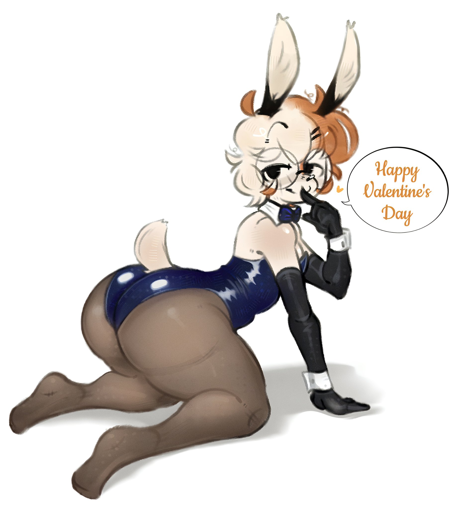 basicsdan, bunny, bunny boy, bunnysuit, femboy, furry, oc, rabbit, valentine's day