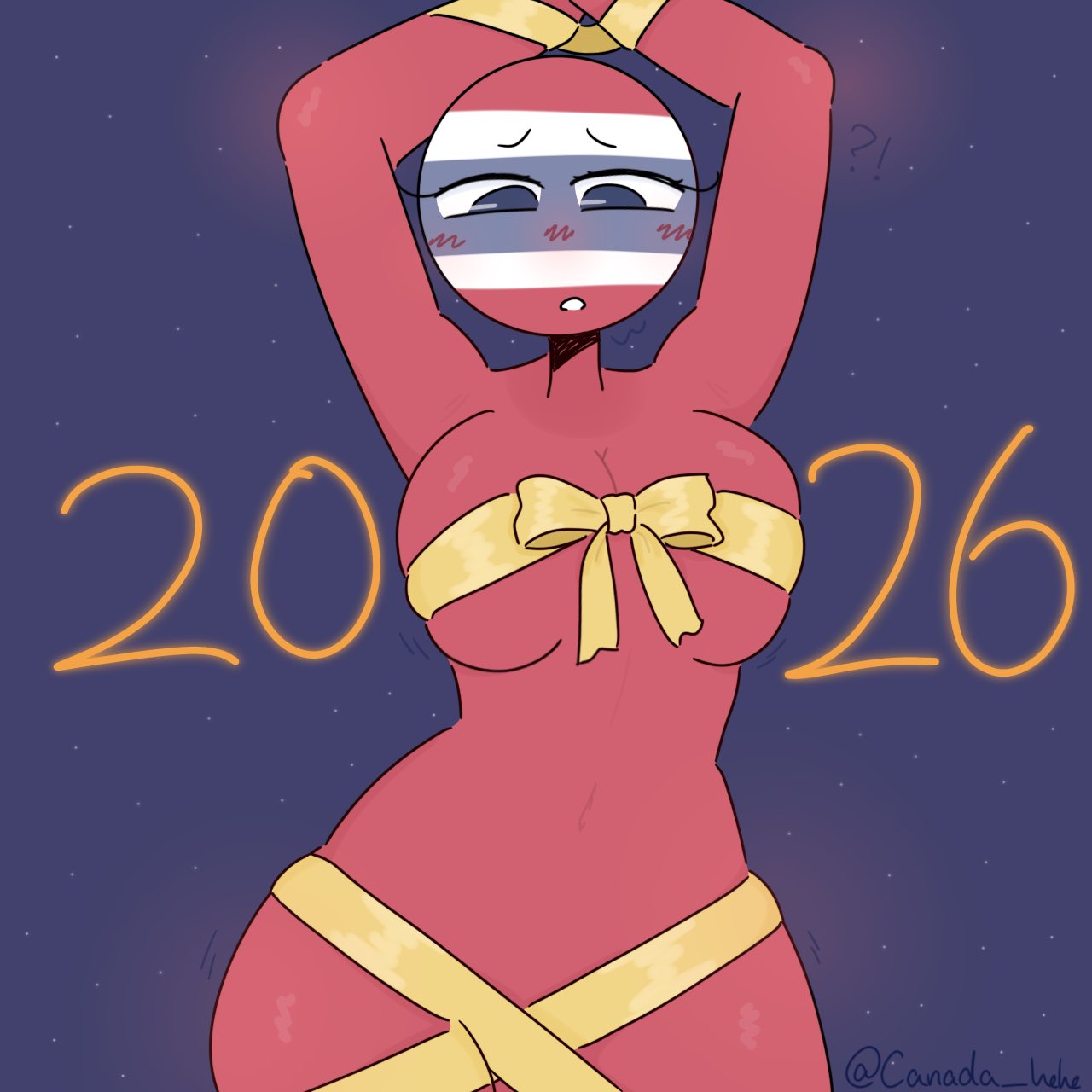 2026, big ass, big breasts, countryhumans, countryhumans girl, female, female focus, female only, tagme, thailand (countryhumans), wide hips, xx.canada.xx
