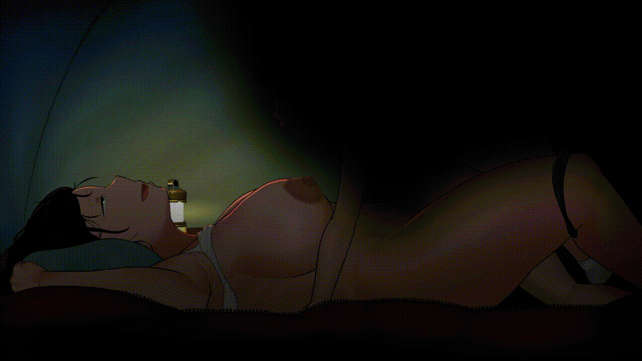 animated, big breasts, breasts, camp with mom, female, friends mother, milf, missionary position, ntr, ntrman