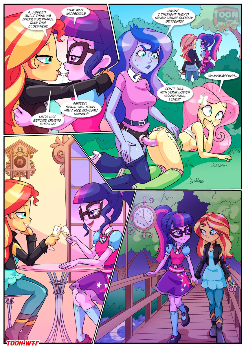 4girls bbmbbf blush breasts comic equestria_girls equestria_untamed female/female female_only fluttershy_(eg) fluttershy_(mlp) fluttershy_(mlp) friendship_is_magic hasbro looking_at_viewer my_little_pony my_lovely_princess_yuri_is_magic_(comic) nipples nude older older_female palcomix princess_luna_(eg) princess_luna_(mlp) princess_luna_(mlp) pussy sci-twi sunset_shimmer toon.wtf twilight_sparkle_(mlp) vice_principal_luna vice_principal_luna_(eg) vice_principal_luna_(mlp) young_adult young_adult_female young_adult_woman yuri