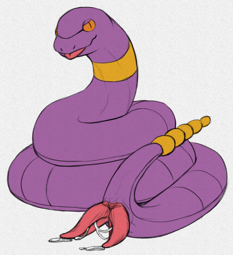 anatomically_correct animal_genitalia animal_penis cloaca cum cum_on_ground cum_on_penis cum_string diphallia diphallism ekans erection feral hemipenes looking_at_viewer male male_only multi_penis naughty_face nintendo pencil_(artwork) penis pokemon presenting presenting_penis python13rp reptile scalie simple_background sketch slit_pupils slitfluid snake solo tapering_penis tongue tongue_out traditional_media_(artwork) video_games white_background yaroul