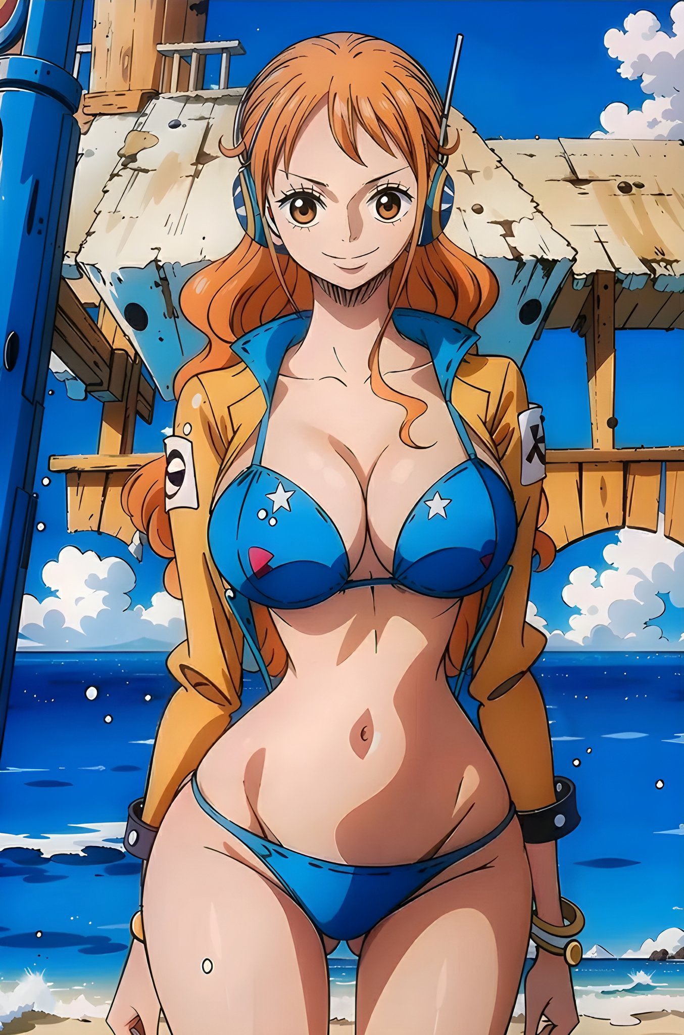 ai_generated female female_only hentaiwaifu__ nami nami_(one_piece) one_piece