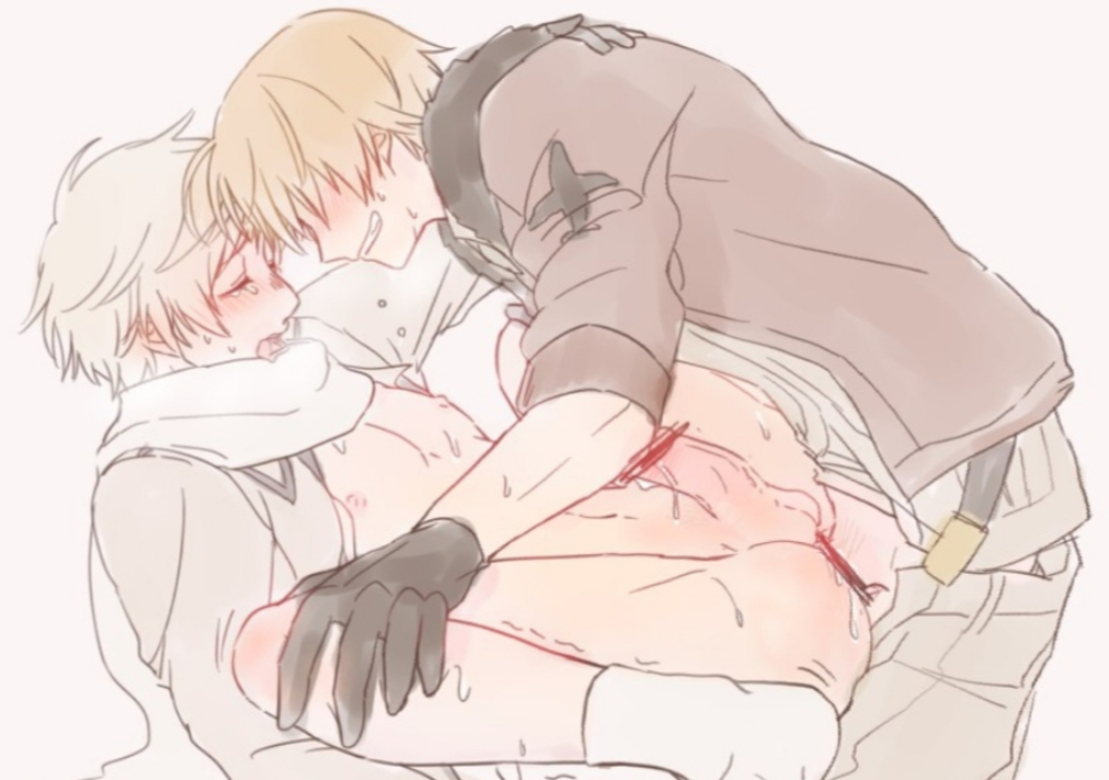 2boys, alfred jones, america (hetalia), anal sex, axis powers hetalia, gay, hetalia, ivan braginski, male, male/male, russia (hetalia), yaoi