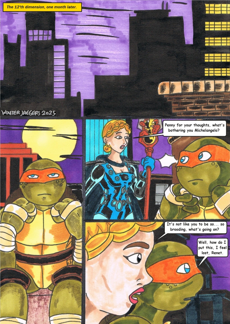 Michelangelo (Teenage Mutant Ninja Turtles) Rule 34 Image