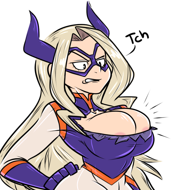 breast expansion, breast growth, breast growth (enlargement), breasts, female, mount lady, my hero academia, solo, stungun44, wardrobe malfunction, yuu takeyama