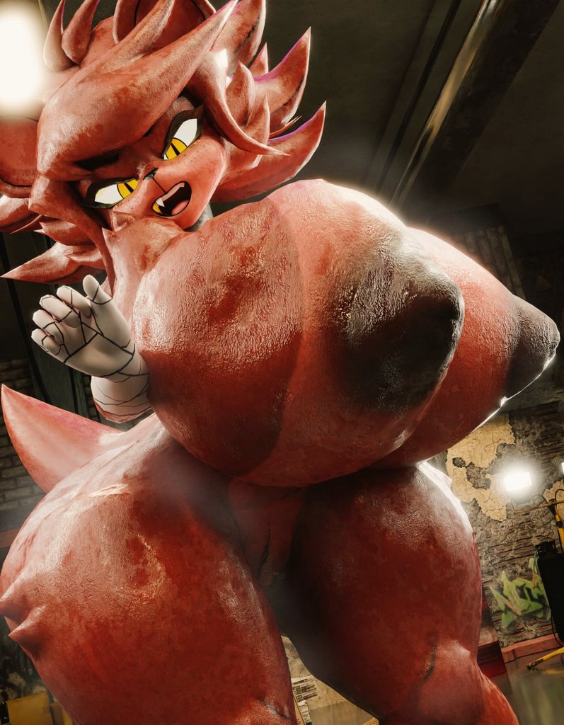 3d, animatronic, cryptiacurves, fexa, five nights at freddy's, fredina's nightclub, hyper breasts, rmb7677, solo