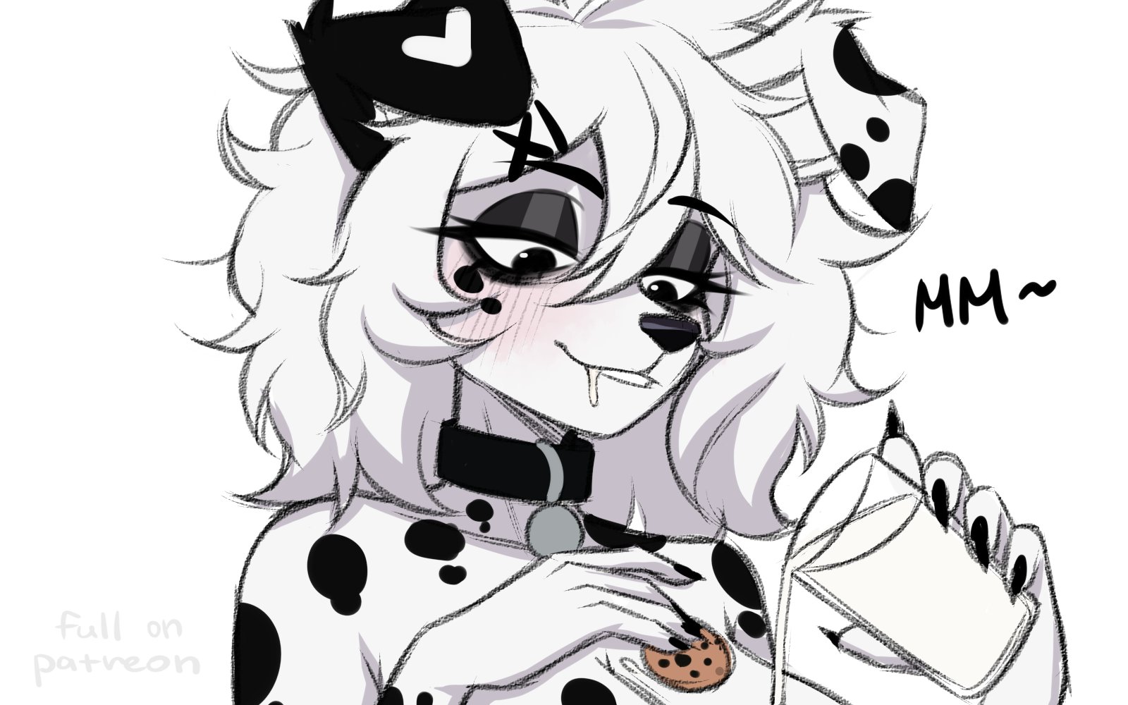 1girls, 1lady, 1woman, cropped, cropped image, dalmatian, female, furry, furry female, furry only, lapalilpup, patreon, patreon exclusive, tagme