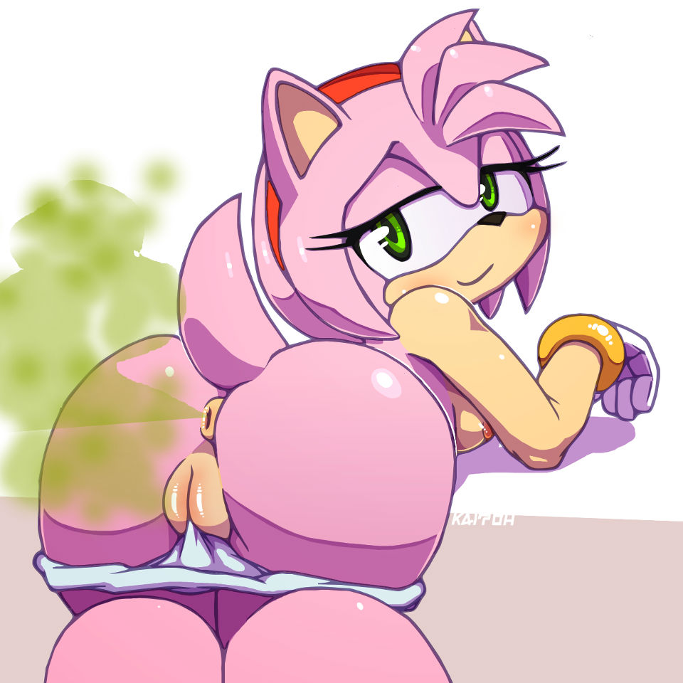 amy_rose anus edit fart kaitoh pussy smile sonic_(series)