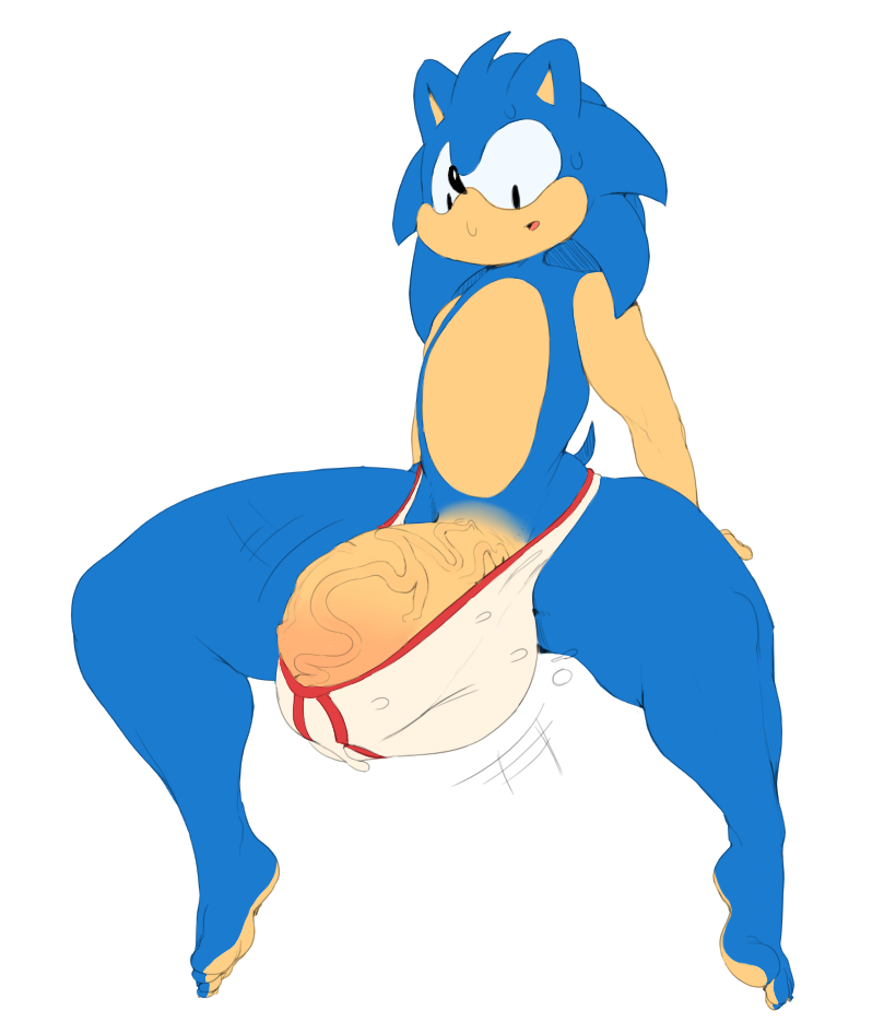 belly black_eye blue_fur bulge feet furry hedgehog hyper_penis male male_only milkbreaks moonrze no_nipples penis precum sitting soles solo sonic_(series) sonic_the_hedgehog spread_legs thick_thighs toes topless underwear veins veiny_penis wet