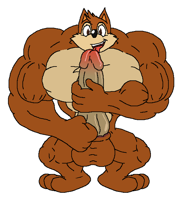 5926832yairo_(artist) big_muscles canine clothing erection hyper licking male male_only mammal muscular penis solo tongue tongue_out wolf wuffle wuffle_(webcomic)