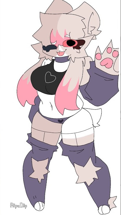 1girl, 1girls, belly, belly button, black bra, bottomwear, bra, breasts, chubby, collar, female, female only, genderswap, hamster, hamster girl, heart, kit community, mika kit, paws, purple bottom, purple thong, rule 63, sexualized, sexy body, simon hamster, sleeves, slightly chubby, sticking out tongue, topwear