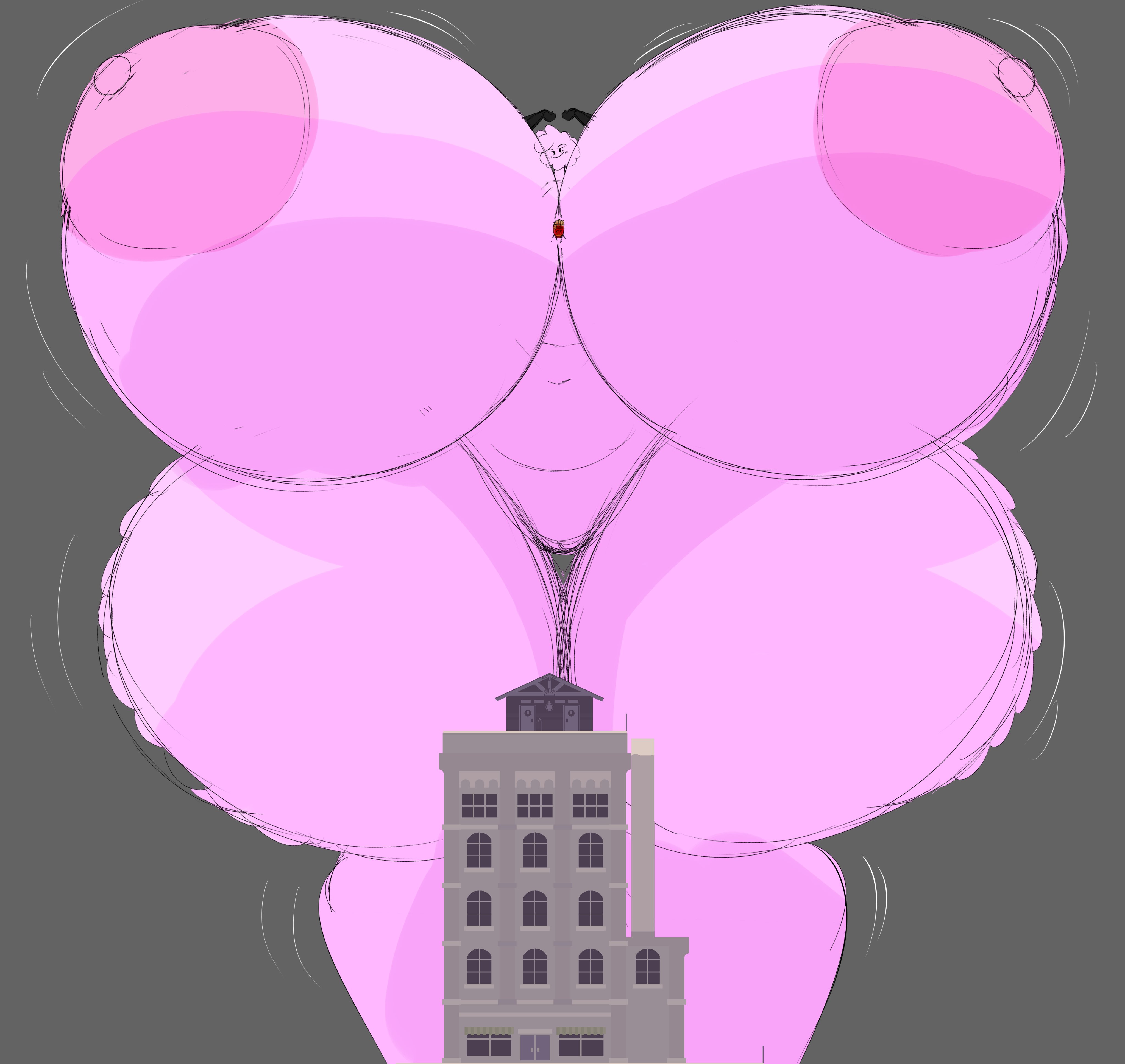 1boy, 1female, 1girls, ass expansion, ass growth, battle for dream island, bfdi, bigger than building, breast expansion, breast growth, butt expansion, butt growth, casual nudity, cleavage, expansion, fluffy, fries (bfdi), fromariels, giant breasts, giant female, giant thighs, giantess, growing, growth, hotel, humanized, humanized object show, hyper, hyper ass, hyper breasts, hyper butt, hyper thighs, in cleavage, object show, object shows, puffball, puffball (bfdi), the power of two, thigh expansion, tpot