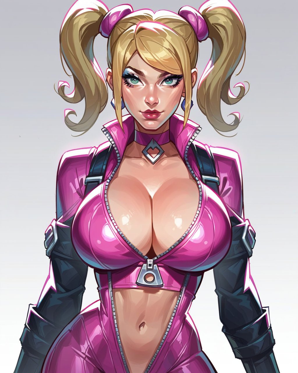1girls, ai generated, aqua eyes, blonde, blonde female, blonde hair, blonde hair female, blue eyes, blue eyes female, cameltoe, cleavage, collar, curly hair, curvy, erect nipples, female, green eyes, green eyes female, huge areolae, huge ass, huge breasts, juliet starling, lollipop chainsaw, nai diffusion, puffy nipples, realistic, saucy trove, stable diffusion, thick lips, twintails, twintails (hairstyle), voluptuous, wide hips, yellow hair