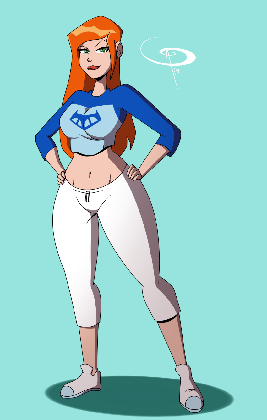 1girls, ben 10, ben 10 alien force, big breasts, breasts, female, female only, frostbiteboi, gwen tennyson, gwen tennyson (alien force), human, human only, solo