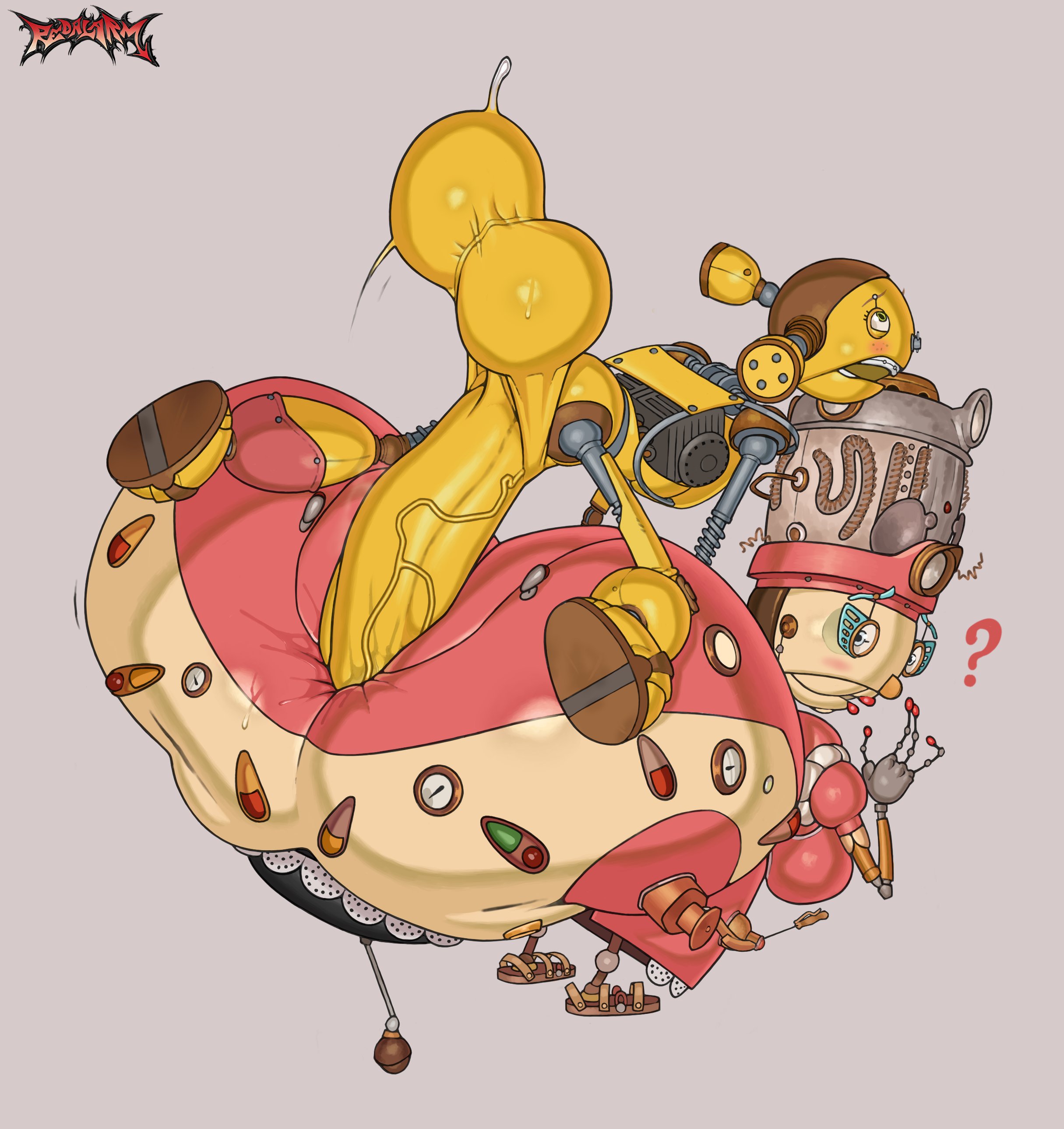 ?, 1futa, 1girls, 20th century fox, 20th century studios, age difference, ass, aunt fanny, balls, big ass, big balls, big penis, blue sky studios, blush, female, futa on female, futa/female, futanari, gigantic ass, granny, huge ass, huge balls, huge cock, huge testicles, intersex, large ass, old, older, older female, open mouth, penis, piper pinwheeler, redalarm, robot, robot girl, robots (film), sex, sex from behind, simple background, size difference, testicles, through clothes, vein, veins, veiny, veiny penis, white background, young, younger female, younger penetrating older