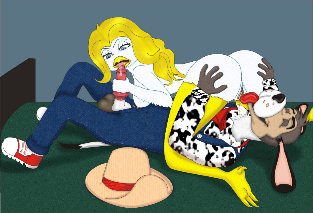 1boy 1boy1girl 1girls 2d 2d_(artwork) 69 2014 69_position animal_genitalia animal_penis anthro ass avian balls bed big_butt bird bird_girl blonde_hair butt butt_grab canine canine_penis chicken chicken_girl chuck_e_cheese_(franchise) clothed clothed_male_nude_female cunnilingus dc_(artist) digital_art digital_drawing_(artwork) digital_media_(artwork) dog female female_on_top furry galliform gallus_(genus) hair hat helen_henny interspecies jasper_t_jowls knot licking licking_penis licking_tip long_hair male male_on_bottom mammal mascot oral penis phasianid pussy pussy_licking simple_background straight tongue tongue_out woman_on_top