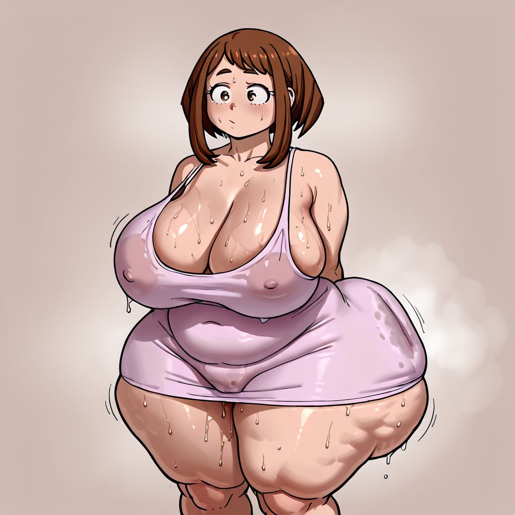 1girls, ai assisted, ai generated, ass, bbw, big ass, big breasts, breasts, butt digging, chubby, fat, female, female only, gigantic ass, huge ass, huge breasts, kalagod, large ass, massive ass, musk, musk clouds, musky butt, my hero academia, ochako uraraka, sagging breasts, solo, stable diffusion, steam, steaming body, steamy ass, sweat, sweaty, sweaty body, tagme