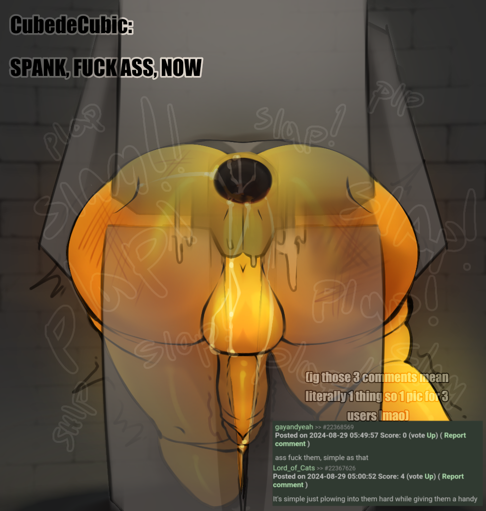 1boy 2boys anal anal_sex big_ass big_balls big_butt big_dick big_penis blocky blocky_body gay gay_anal gay_male gay_sex huge_ass huge_butt huge_cock huge_cock in_wall inside interactive oc orange_body orange_skin original original_character precum roblox roblox_avatar robloxian sex wall