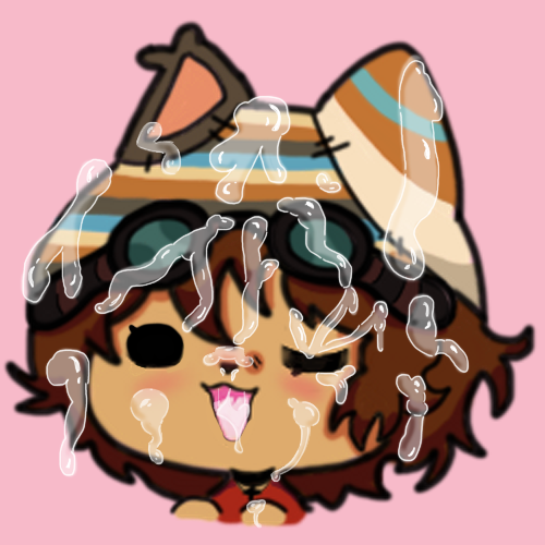 1:1 2024 ahe_gao anthro blush bodily_fluids brown_body brown_hair chibi clothed clothing cum cum_drip cum_in_mouth cum_inside cum_on_cheek cum_on_eye cum_on_face cum_on_tongue digital_drawing_(artwork) digital_media_(artwork) dripping excessive_cum excessive_genital_fluids eyewear eyewear_on_head felid feline felis female genital_fluids genitals goggles goggles_on_head hair human interspecies looking_pleasured low_res mammal one_eye_closed penis pink_background remy_(wilnor) simple_background smile solo solo_focus tongue tongue_out wilnor