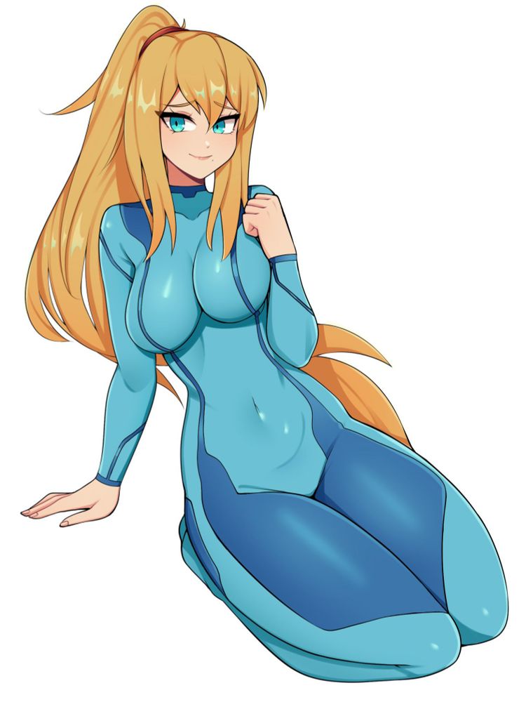 1girls, adult, adult female, arm support, belly button, big breasts, blonde eyebrows, blonde female, blonde hair, blonde-haired female, blue eyes, blue-eyed female, breasts, busty, busty female, closed mouth smile, collarbone, curvaceous, curvaceous body, curvaceous female, curvaceous figure, curvaceous hips, curvaceous thighs, curvy, curvy body, curvy female, curvy figure, curvy hips, curvy thighs, digital drawing, digital media, elbows, feet, female, female focus, female only, fingernails, fingers, full body, groin, hair between eyes, high resolution, highres, hourglass figure, knees, large breasts, lean figure, legs, lips, long hair, looking at viewer, mature, mature female, metroid, narrow waist, navel, nervous, nervous expression, nervous face, nervous female, nervous smile, nervous sweat, nintendo, oninuer, plump breasts, ponytail, samus aran, shoulders, shy, shy expression, shy smile, simple background, sitting, sitting on floor, sitting on ground, sitting on knees, slender body, slender waist, slim waist, smile, smiley face, smiling, smiling at viewer, smirk, solo, thick thighs, thighs, white background, wide hips, zero suit samus