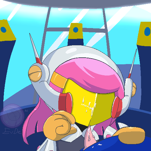 cum evasidelights female kirby:_planet_robobot kirby_(series) kirby_planet_robobot meta_knight mouthless mouthless_female penis susie_(kirby) visor