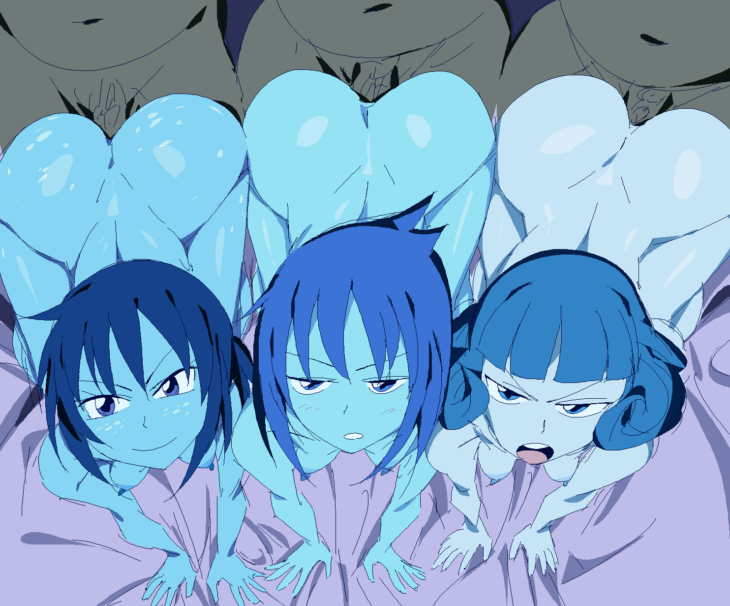 2025 3boys 3girls alien alien_girl anon cartoon_network female gem_(species) lapis_lazuli_(steven_universe) male mean_lapis nice_lapis steven_universe yev-san