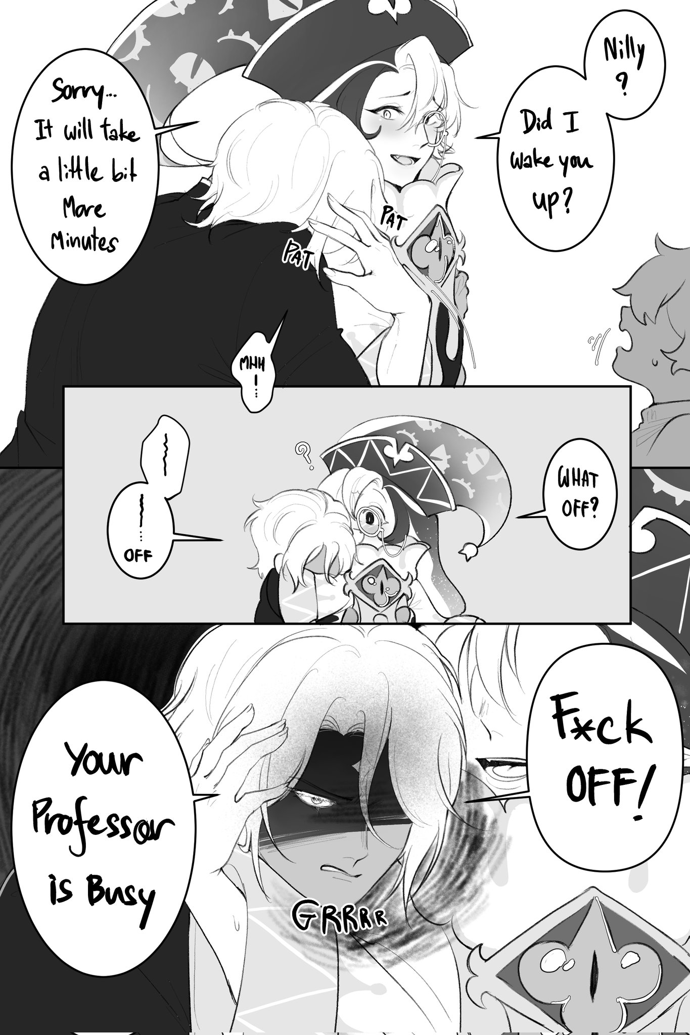 cookie run, cookie run kingdom, page 3, pure vanilla cookie, sage of truth, truthless recluse