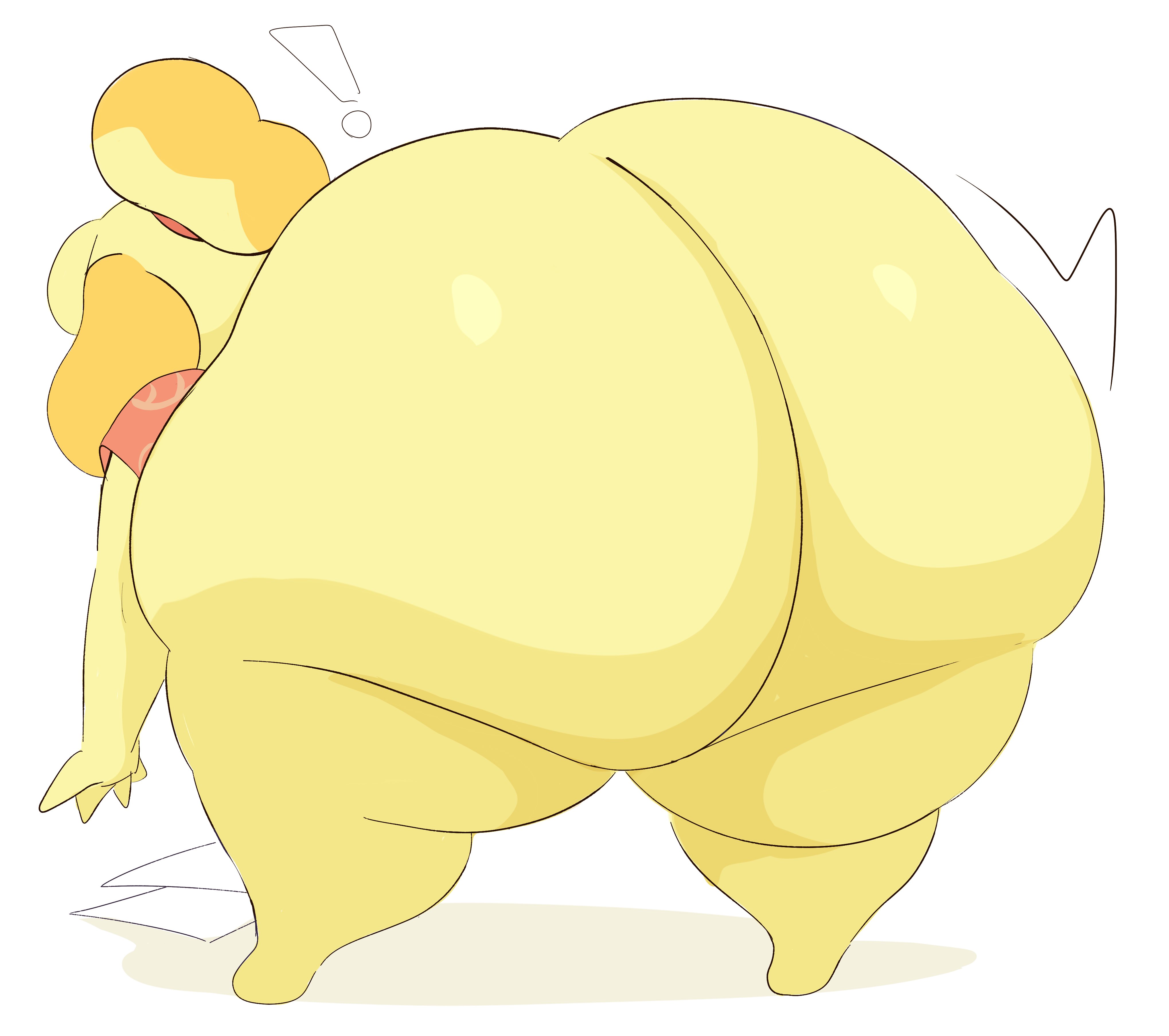 1girls, animal crossing, anthro, anthro only, arizonathevixen, ass, ass bigger than body, bending over, big ass, bottomless, bottomless female, bubble ass, bubble butt, canid, canis, chubby, chubby anthro, chubby female, dog, dog girl, doggirl, domestic dog, female, female only, floppy ears, furry, furry only, huge ass, hyper ass, isabelle (animal crossing), massive ass, no humans, no visible genitalia, no visible nipples, orange ears, rear view, solo, solo female, thick thighs, wide hips, yellow body, yellow fur, yellow skin