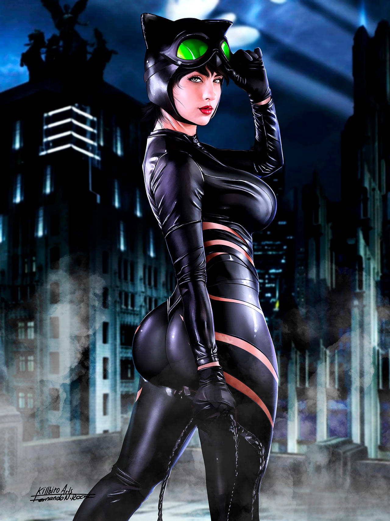 1girls batman_(series) big_ass big_breasts breasts bust busty catwoman chest curvaceous curvy curvy_figure dc dc_comics digital_media_(artwork) female hips hourglass_figure huge_ass huge_breasts killbiro large_ass large_breasts legs light-skinned_female light_skin mature mature_female selina_kyle slim_waist thick thick_hips thick_legs thick_thighs thighs voluptuous waist wide_hips