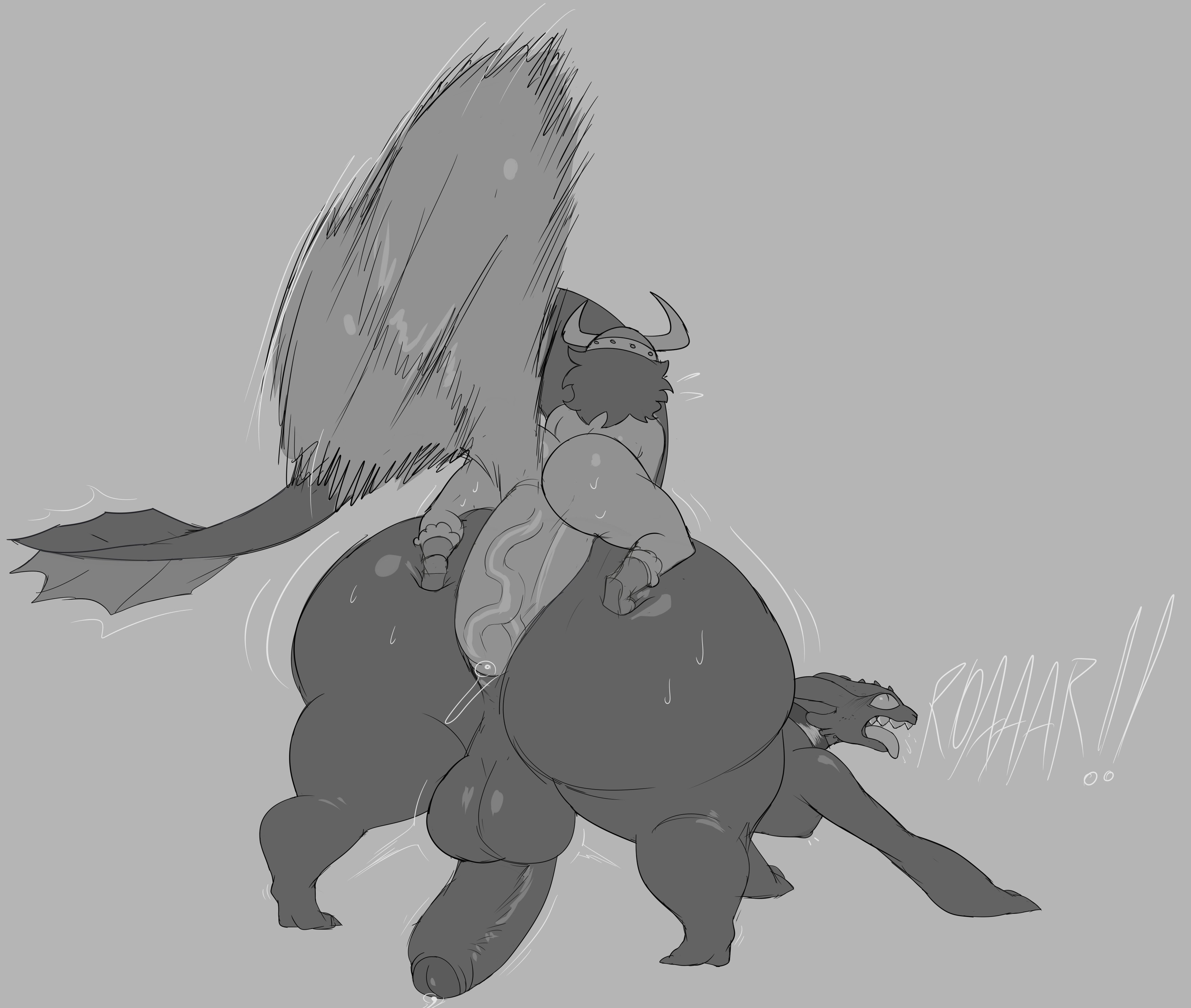 2026, 2d, ahe gao, all fours, anal, anal sex, anthro, big ass, bubble butt, dat ass, doughy ass, dragon, dragon boy, dumptruck ass, fat cock, feitadenectar, foreskin, gay, greyscale, how to train your dragon, huge ass, huge balls, huge cock, human on anthro, hyper penis, interspecies, male, male on anthro, male on male, male only, male penetrating male, male/male, massive ass, massive balls, massive penis, massive thighs, penis size difference, perching position, scalie, size difference, small but hung, small dom big sub, sweat, sweaty, swinging balls, thick thighs, tongue out, toothless, uncircumcised, uncut, veiny penis, yaoi