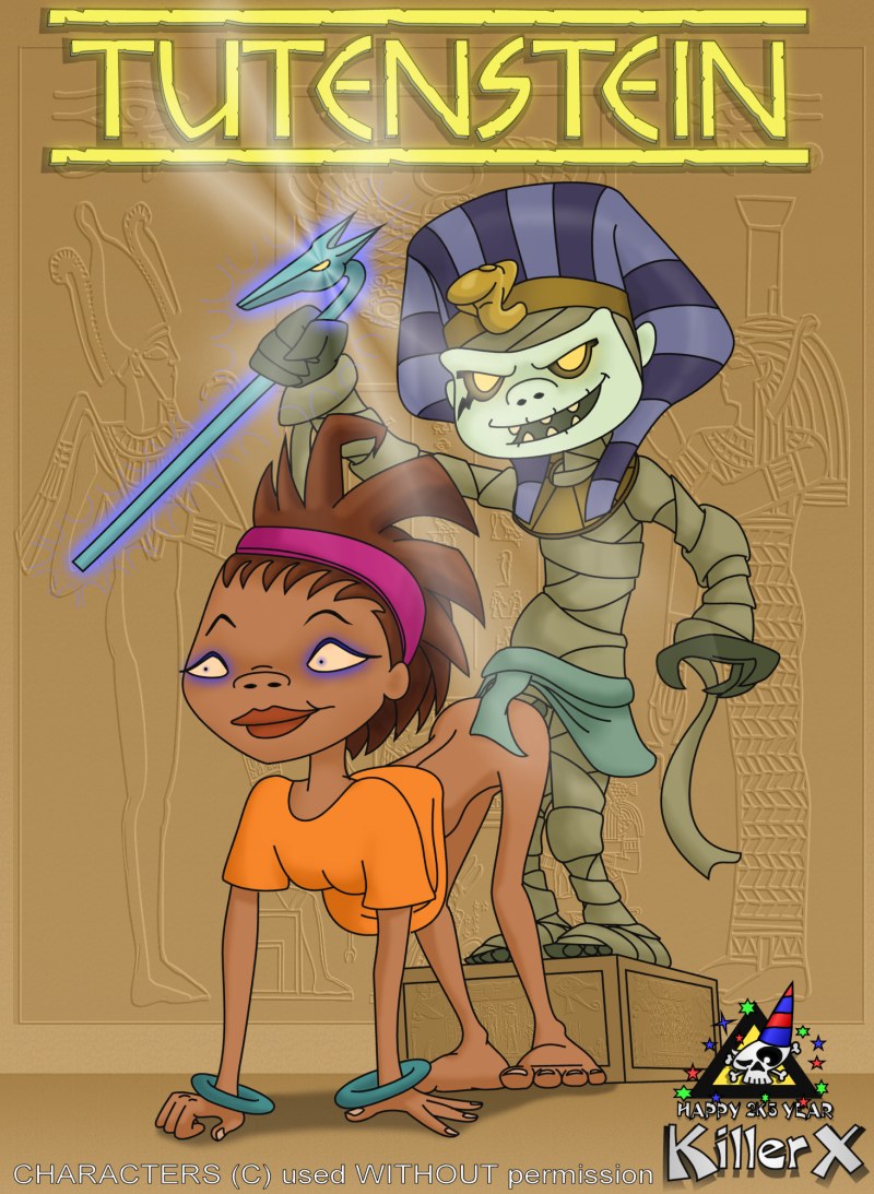 bottomless cleo_carter dark-skinned_female dark_skin killerx mind_control mummy tutenstein