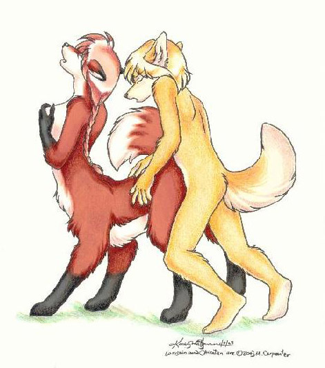 2003 ambiguous_penetration anthro anthro_on_taur anthro_penetrating anthro_penetrating_taur blonde_hair breast_grab breasts canid canid_taur canine canine_taur chiratani closed_eyes dipstick_tail doggy_style duo female female_penetrated fox fox_taur fur gloves_(marking) hair hand_on_breast kacey lamsain leg_markings male male_penetrating male_penetrating_female mammal mammal_taur markings multicolored_tail nude penetration penile_penetration quadruped red_body red_fur sex socks_(marking) straight taur taur_penetrated yellow_body yellow_fur