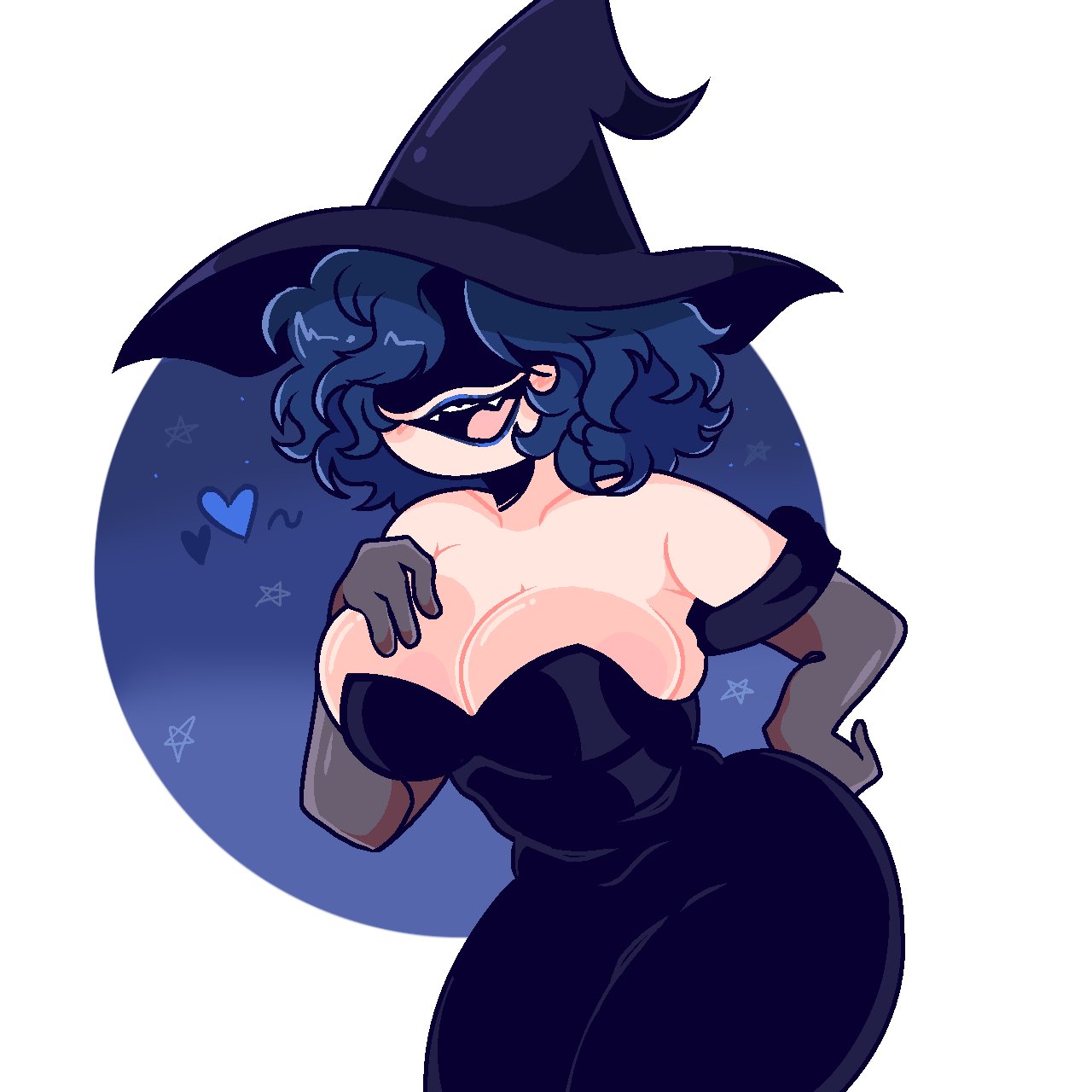 1girls, 2025, breasts, cordelia valentine, dead estate, female, female only, thighs, witch, zamzipperart