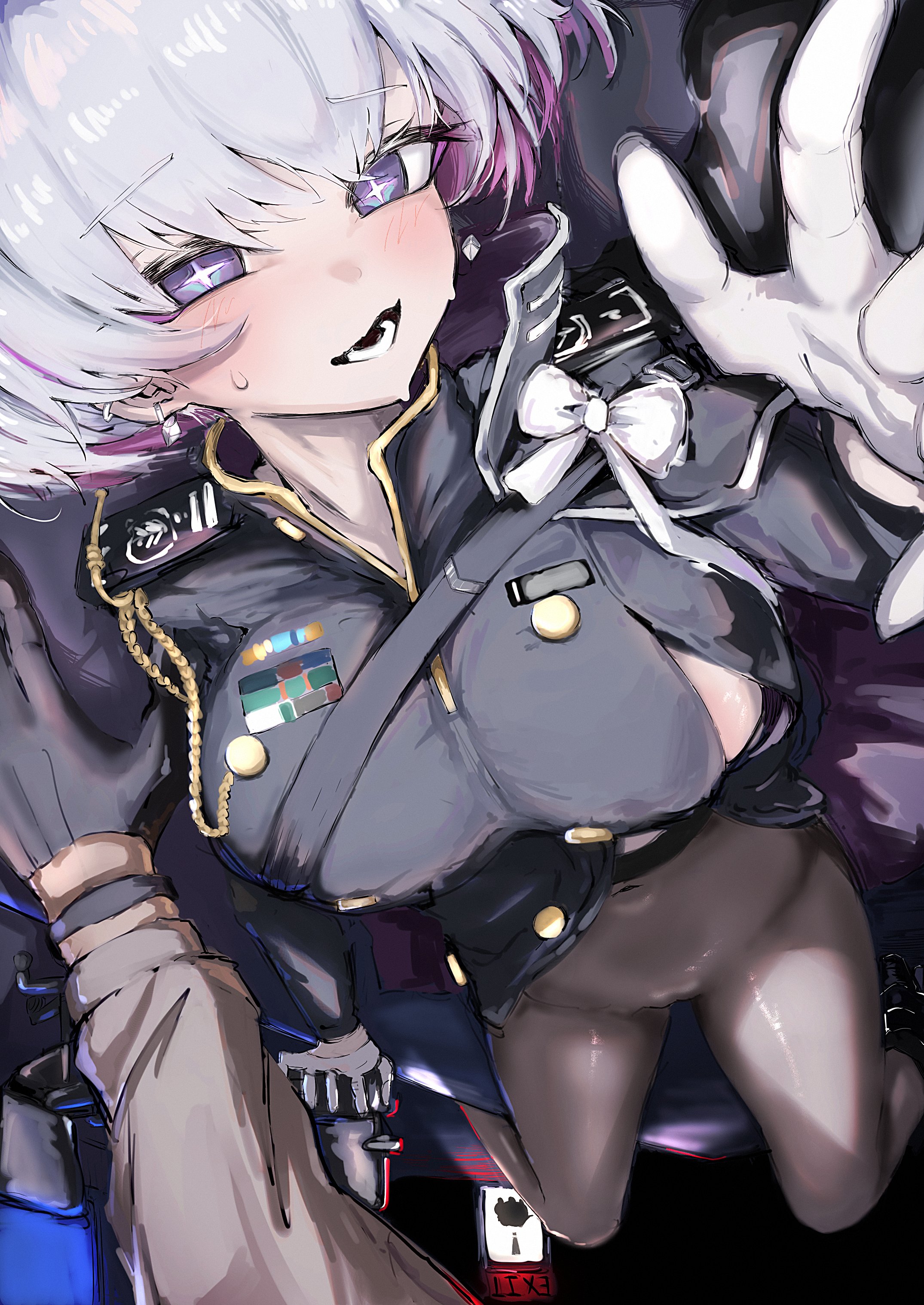 andersen (nikke), areolae slip, bottomless, goddess of victory: nikke, liliweiss, liliweiss (nikke), pantyhose, tagme, tagme (artist), thenami