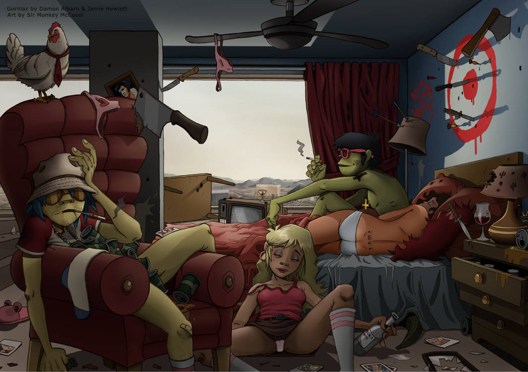 2d (Gorillaz) Rule 34 Image