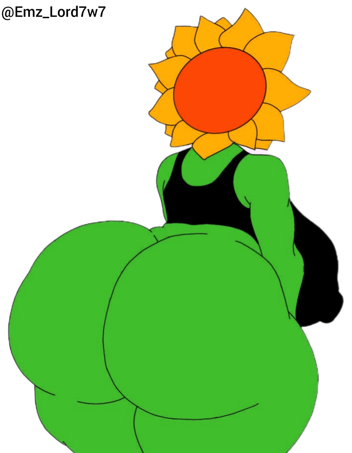 emz lord, massive ass, massive breasts, plants vs zombies, plants vs zombies: heroes, popcap games, pvz, pvz heroes, solar flare (pvz), thick ass, thick thighs