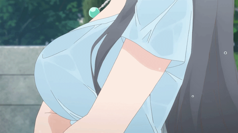 10s 1girls 2010s 2018 2d 2d_(artwork) animated animated_gif armpit big_breasts bikini bikini_top bikini_top_only black_hair blue_shirt breasts bust busty busty_female canonical_scene cleavage close-up clothed clothed_female clothing curves deep_cleavage ecchi female female_focus female_only front-tie_bikini front-tie_bikini_top front-tie_top gif hi_res large_breasts long_hair necklace no_nude no_sex outside pale-skinned_female pale_skin purple_bikini purple_bikini_top purple_swimsuit removing_clothing removing_shirt screencap shirt shirt_lift side_view silver_link_(studio) solo solo_female solo_focus sunoharasou_no_kanrinin-san swimsuit swimsuit_only undressing undressing_self unseen_female_face wet_clothing wet_shirt yamanashi_sumire