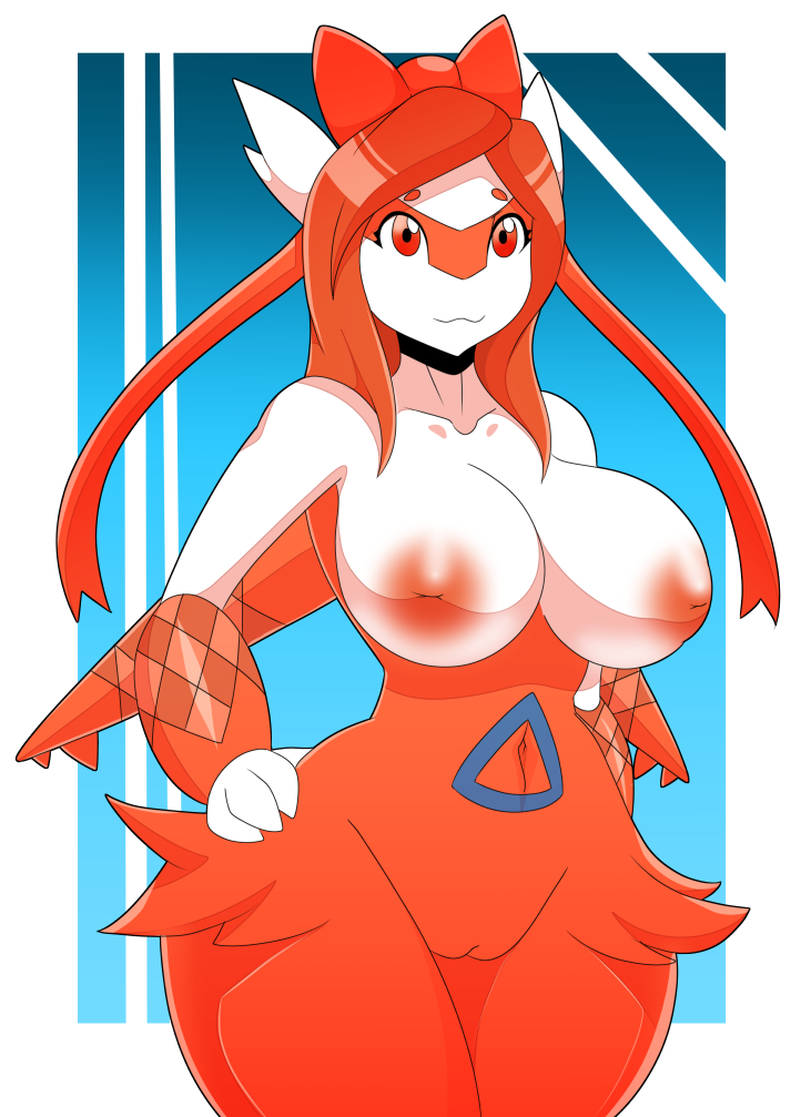 1girls 2016 anthro anthrofied areolae big_breasts blue_background breasts dragon fan_character female fur furry furry_only hair hand_on_hip huge_breasts iabelle inverted_nipples latias legendary_pokemon long_hair navel nintendo nipples nude original_character pokemon pokemon_(species) pokemorph pussy red_eyes red_fur red_hair red_nipples red_skin ribbons scalie simple_background solo thick_thighs video_games voluptuous white_skin wide_hips