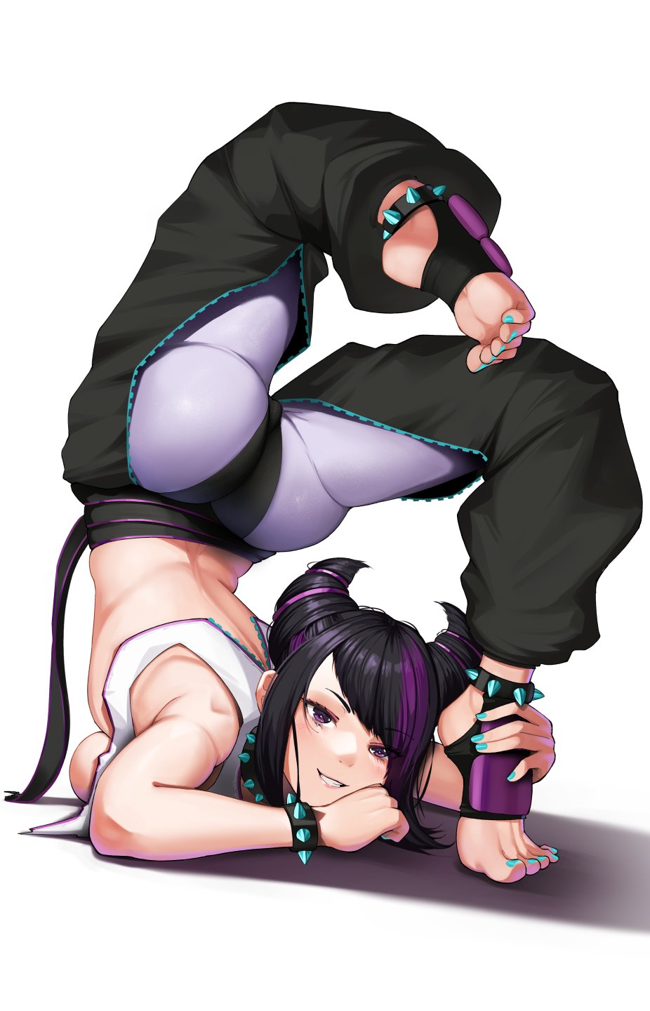 1girls 2024 capcom feet femme_fatale juri_han luxpineapple soles street_fighter street_fighter_6 toes