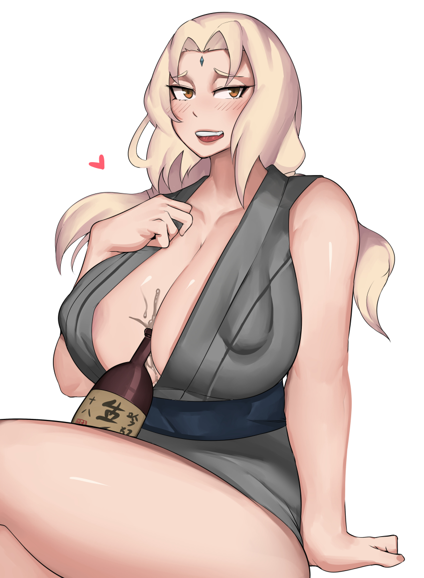 1girls bare_legs bare_thighs big_ass big_breasts bobtheneet female female_only naruto no_pants solo thick_thighs thighs tsunade