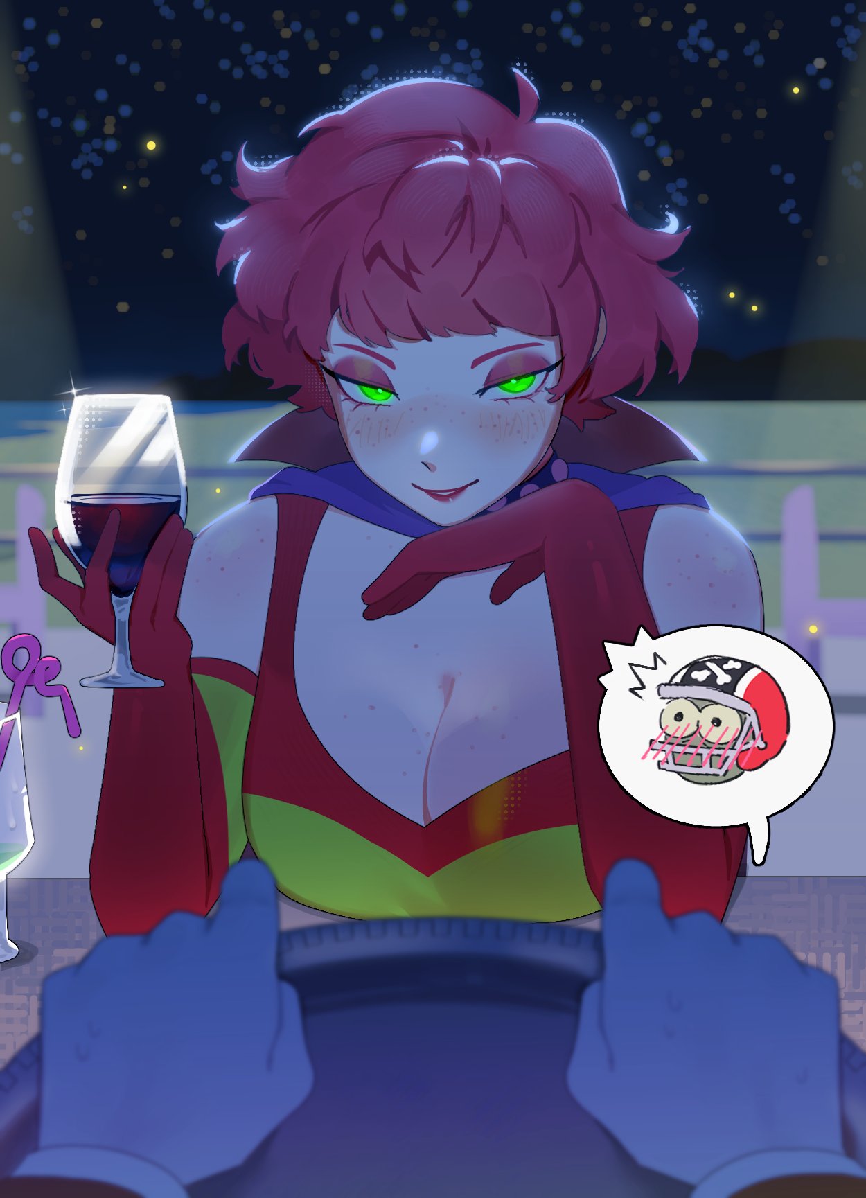 all star (pvz), all-star (pvz), ass, breasts, cleavage, female, humanized, meow boop, plants vs zombies, plants vs. zombies, popcap games, pov, rose (pvz), zombie (pvz)