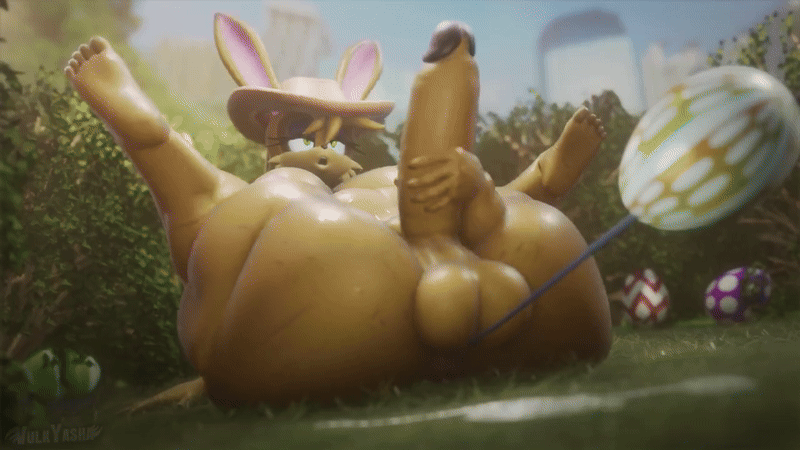 1futa, 3d, ahe gao, animated, animated image, anthro, ass, barefoot, bunnie rabbot, cum, cumshot, easter, erection, feet, fur, furry, futa only, futanari, gif, gigantic ass, huge ass, huge cock, intersex, masturbation, orgasm, orgasm face, penis, sex toy, soles, solo, sonic (series), sonic the hedgehog (archie), tagme, toes, vulkyasha