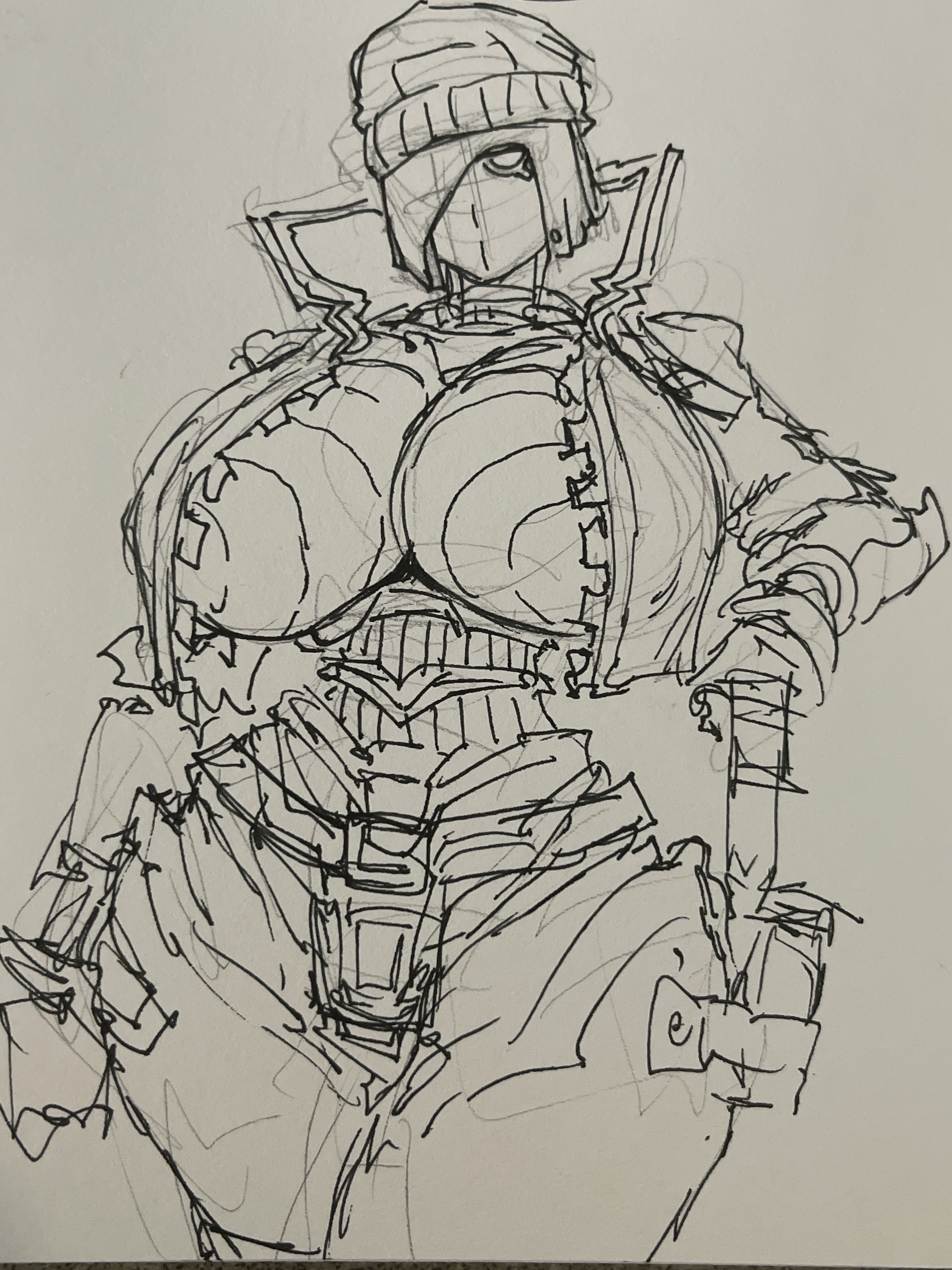 breasts, female, female focus, fortnite, fortnite: battle royale, humble shark, humblesharknsfw, rebel (fortnite), robot girl
