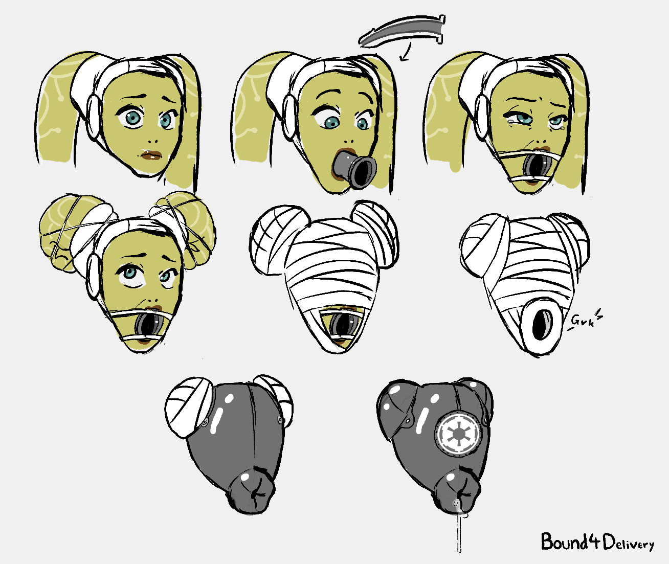 1girls, 2025, blank background, bound4delivery, compressed, dildo gag, drool, drooling, female, fetish, forced oral, gag, gag sequence, gagged, gagged drooling, gagged female, gimp mask, hera syndulla, human furniture, latex, lekku (anatomy), living sex toy, mummification, mummy, mummy wrappings, oral, oral sex, prisoner, sequence, sex slave, slave, star wars, star wars rebels, tagme, tunnel gag, twi'lek, white background, wrapped