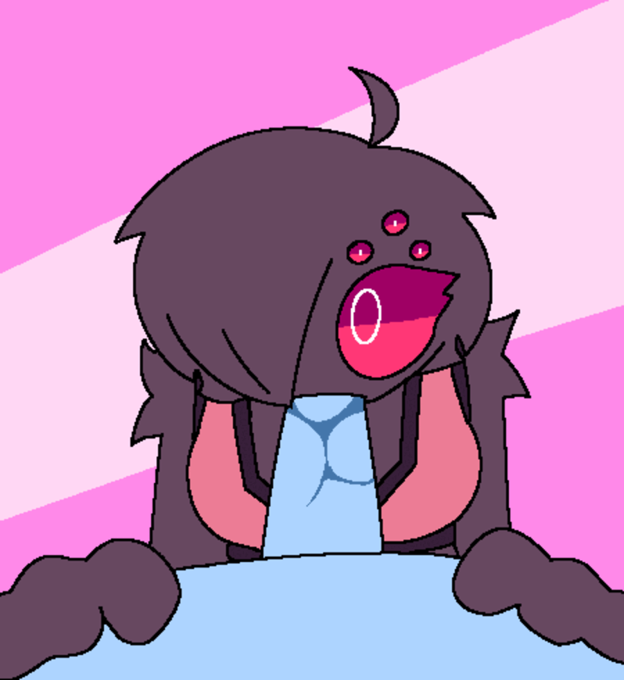 abysmalcha0s, animated, arachnid, arachnid humanoid, big penis, blowjob, fellatio, female, luz (superbharm0ny), male, no sound, original, original character, penis, self upload, spider, spider girl, superbharm0ny, trans woman, transfem