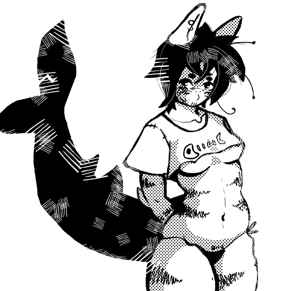 female fish furry furry_shark fursona nsfw shark shark_furry shark_girl shark_humanoid