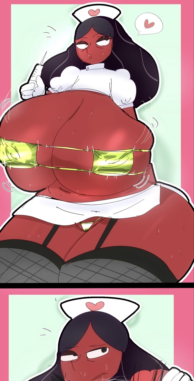 big_breasts breasts female gloves kotarodayo1126 milf nurse priyanka_maheswaran steven_universe
