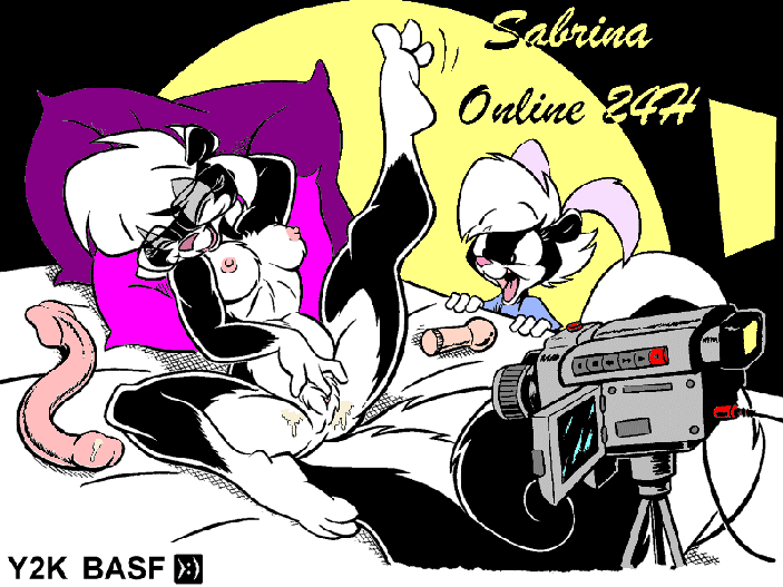 2000 anthro fur furry karri_aronen sabrina_conrad sabrina_online skunk tabitha_(sabrina_online) tdk webcomic year